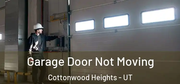  Garage Door Not Moving Cottonwood Heights - UT