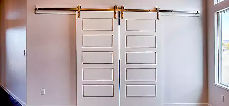 Glass Barn Door with Installation Hardware Kit Cottonwood Heights