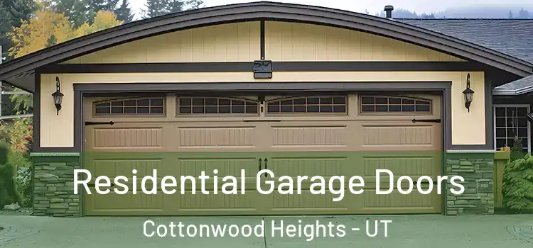  Residential Garage Doors Cottonwood Heights - UT