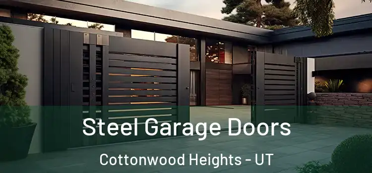 Steel Garage Doors Cottonwood Heights - UT