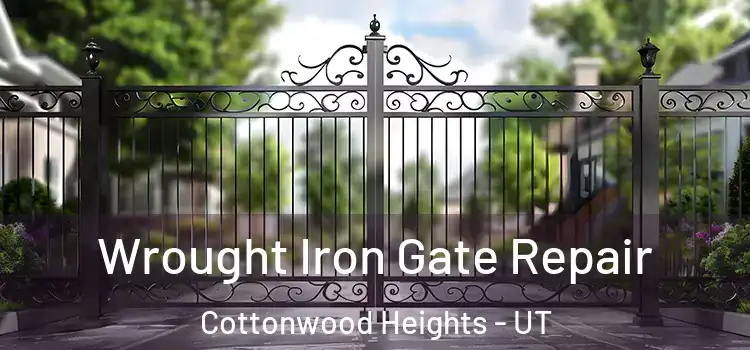  Wrought Iron Gate Repair Cottonwood Heights - UT